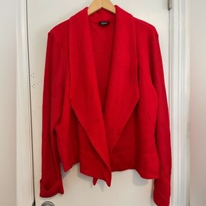 Open Front Knit Jacket